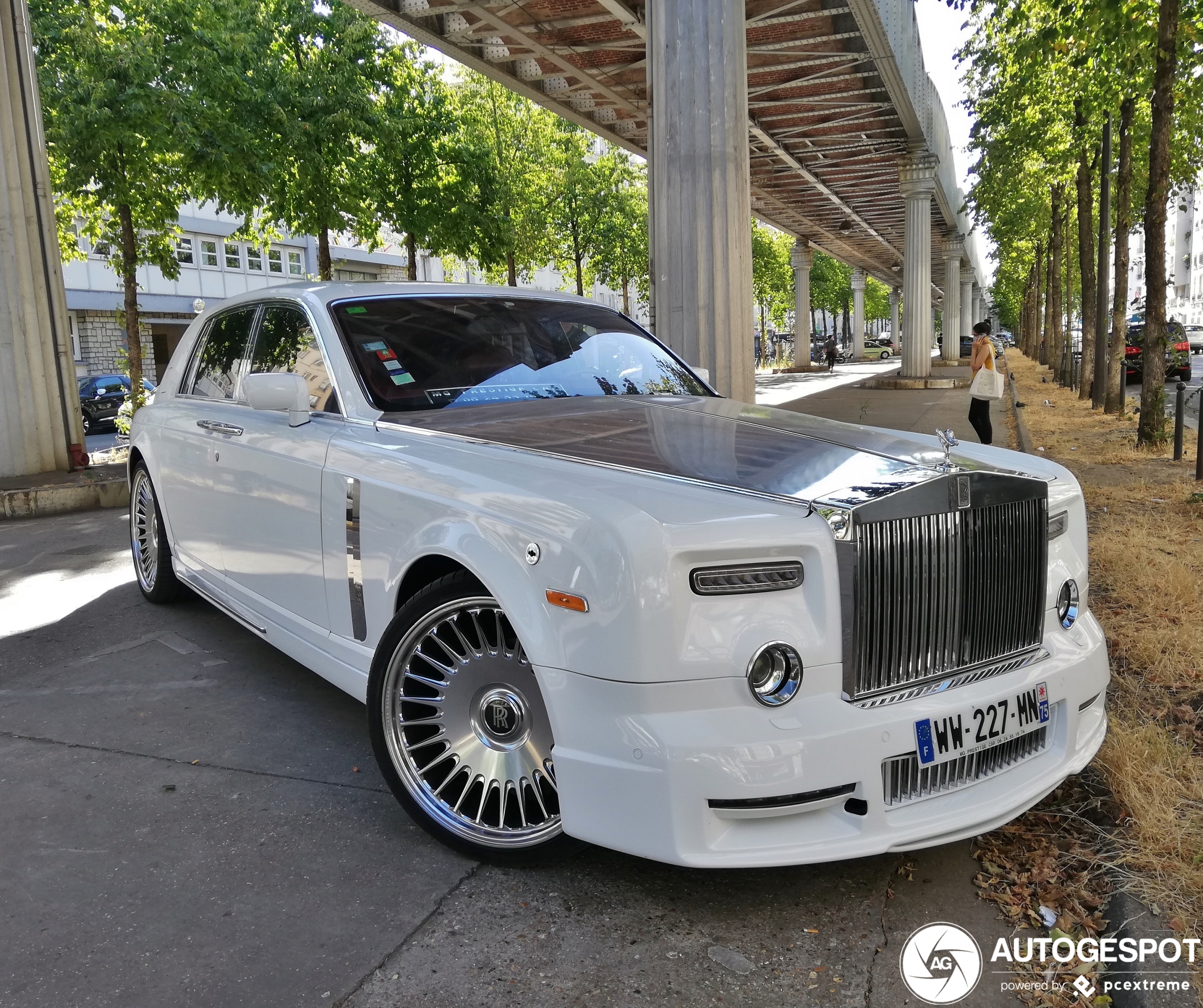 Rolls-Royce Phantom Mansory Conquistador is niet voor Parijs