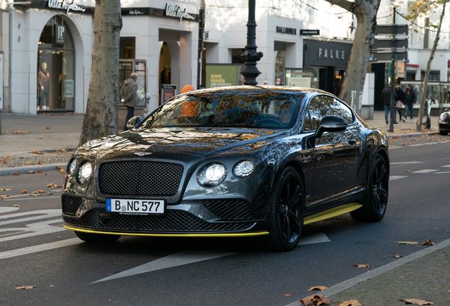 Bentley Continental GT Speed Black Edition 2016