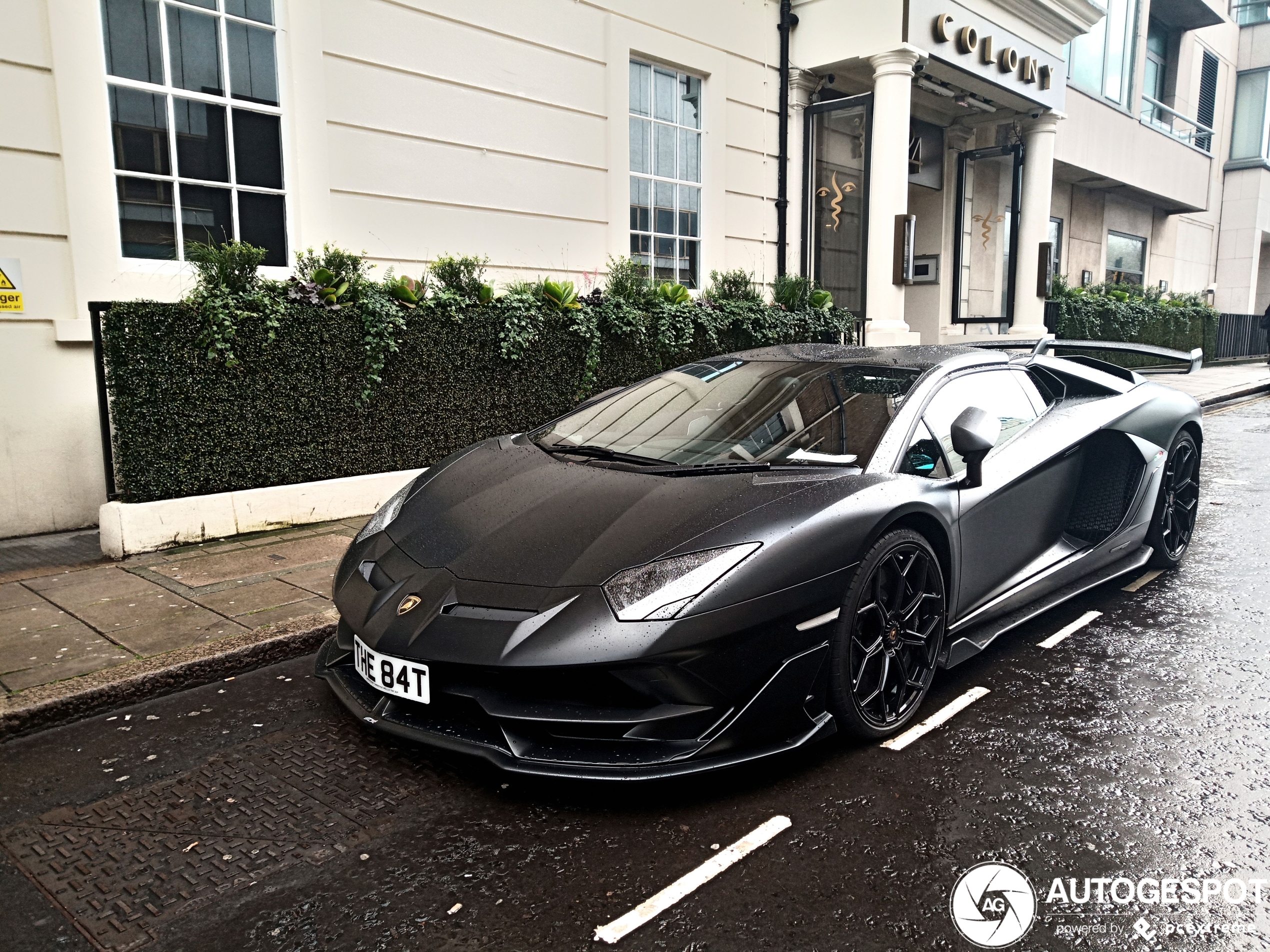 Batman is voor een nieuwe Lamborghini gegaan