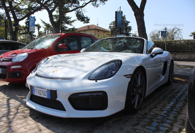 Porsche 981 Boxster Spyder