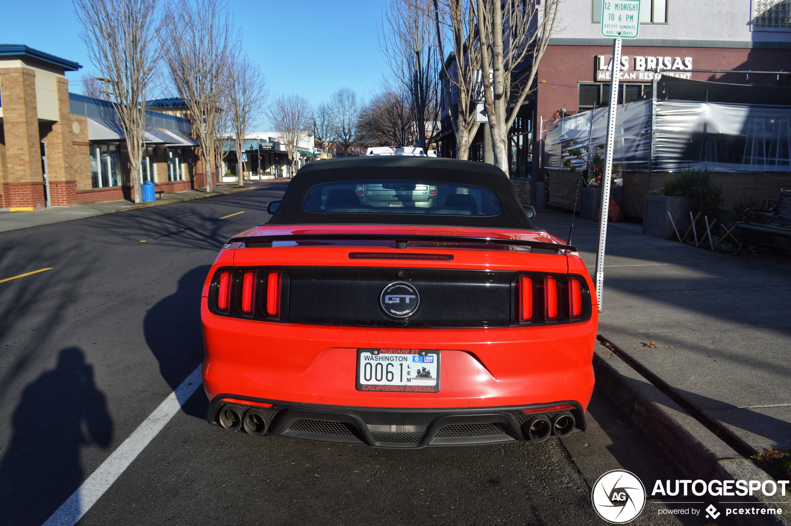 Ford Mustang GT California Special Convertible 2016