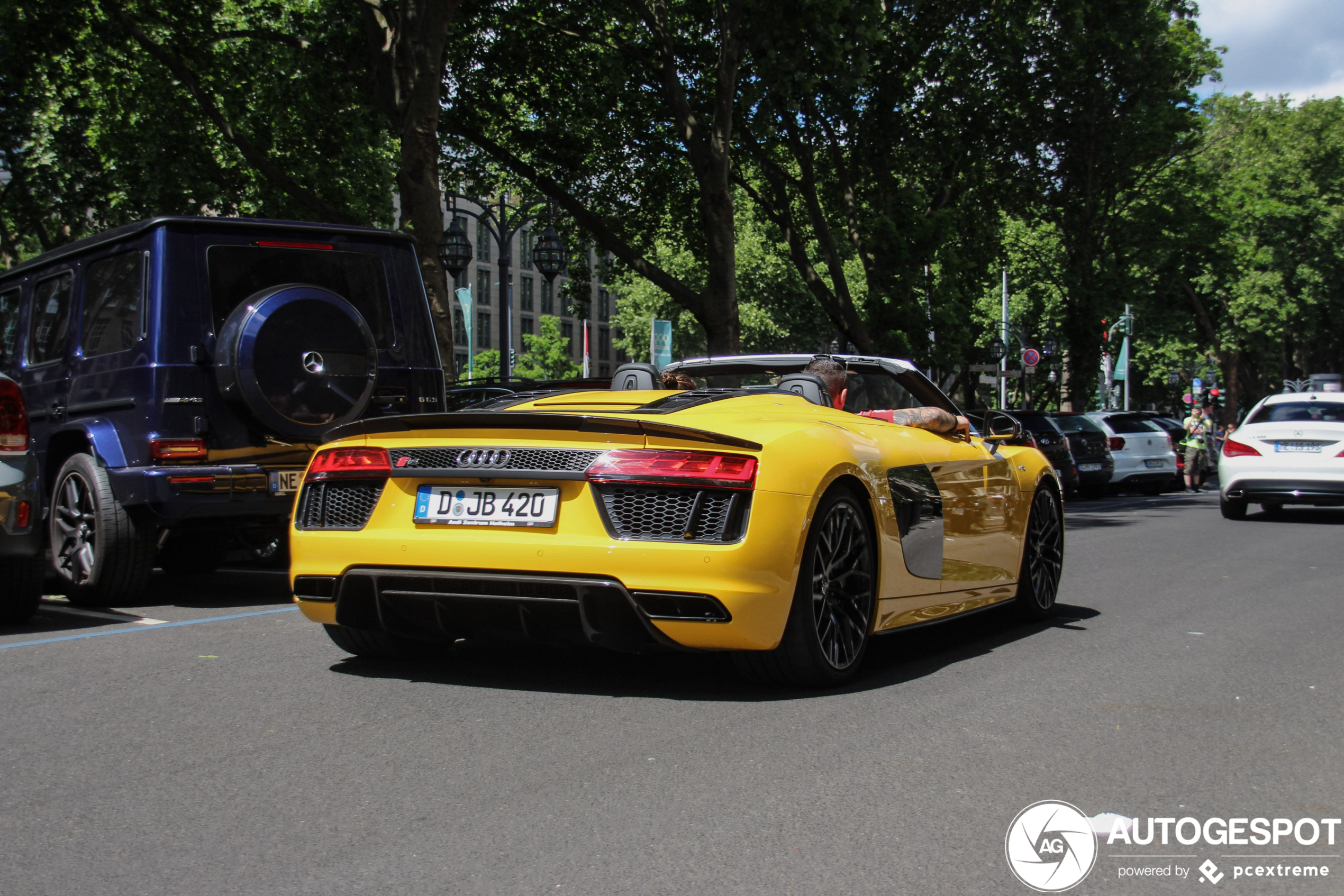 Audi R8 V10 Plus Spyder 2017