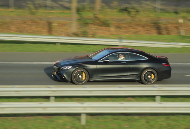 Mercedes-AMG S 63 Coupé C217 2018 Yellow Night Edition