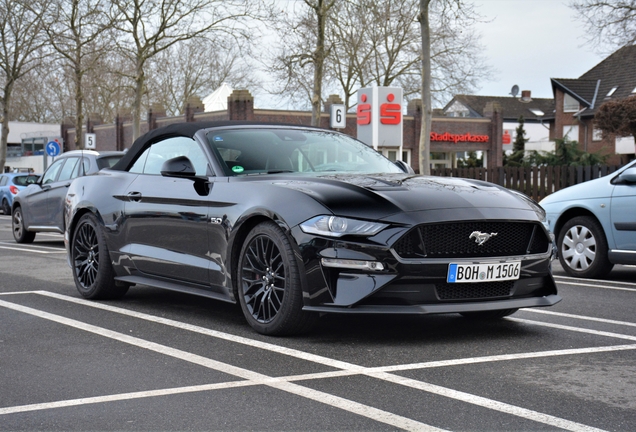 Ford Mustang GT Convertible 2018