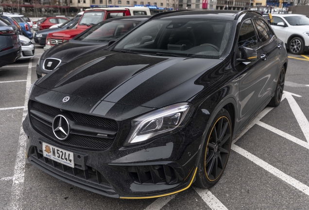 Mercedes-AMG GLA 45 X156 Yellow Night Edition