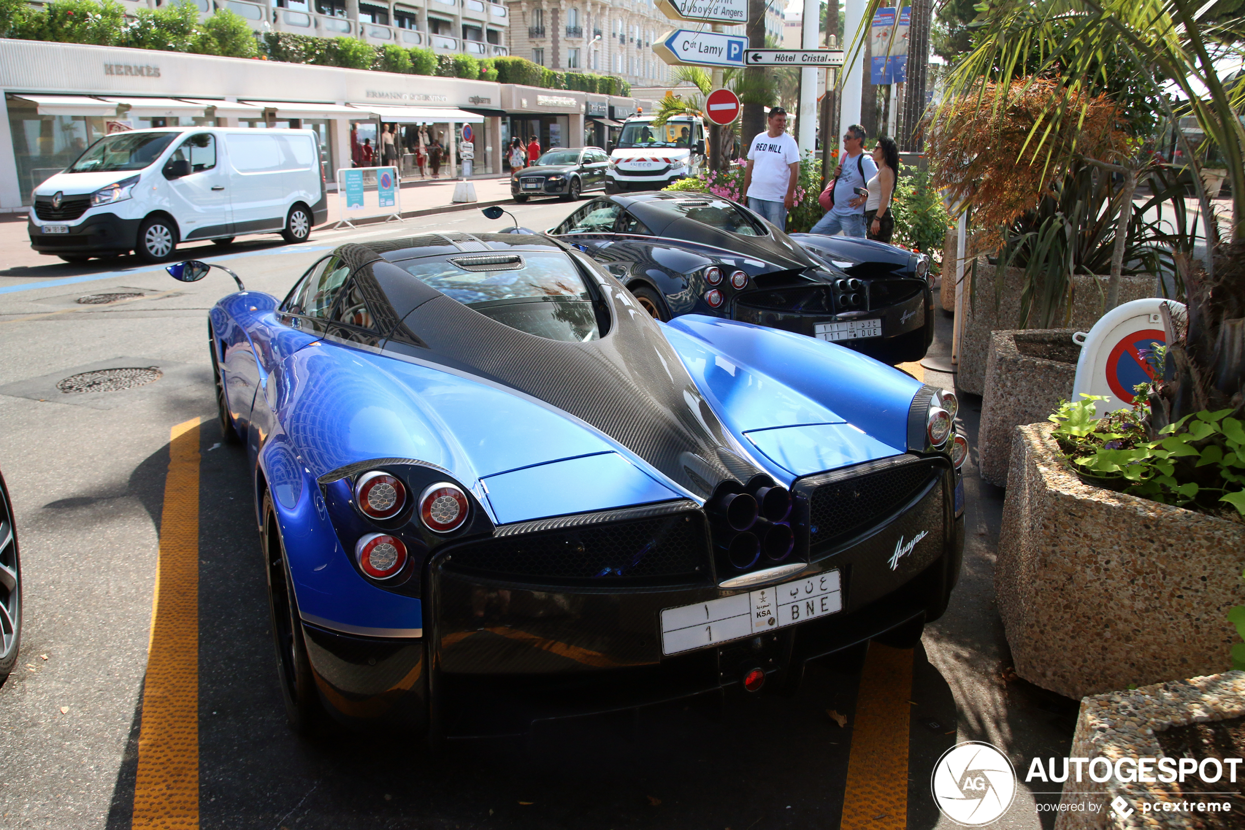 Genieten van de details van een Pagani Huayra