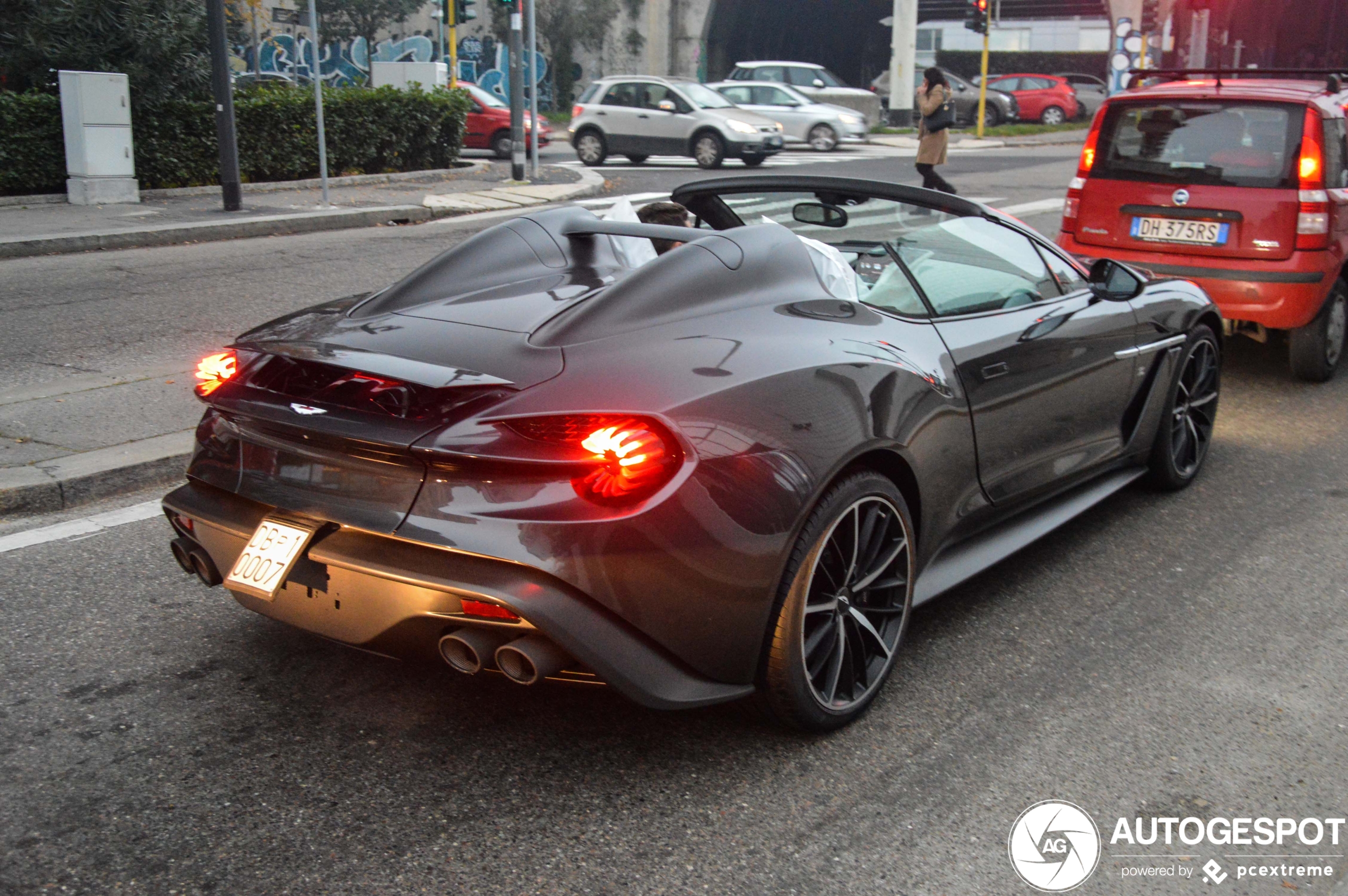 Yummie! Aston Martin Vanquish Zagato Speedster