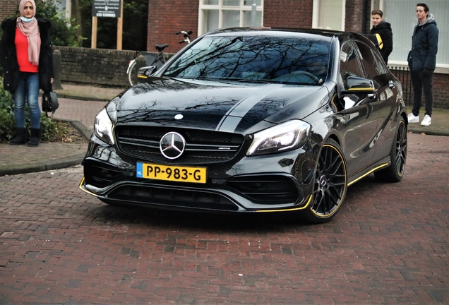 Mercedes-AMG A 45 W176 Yellow Night Edition