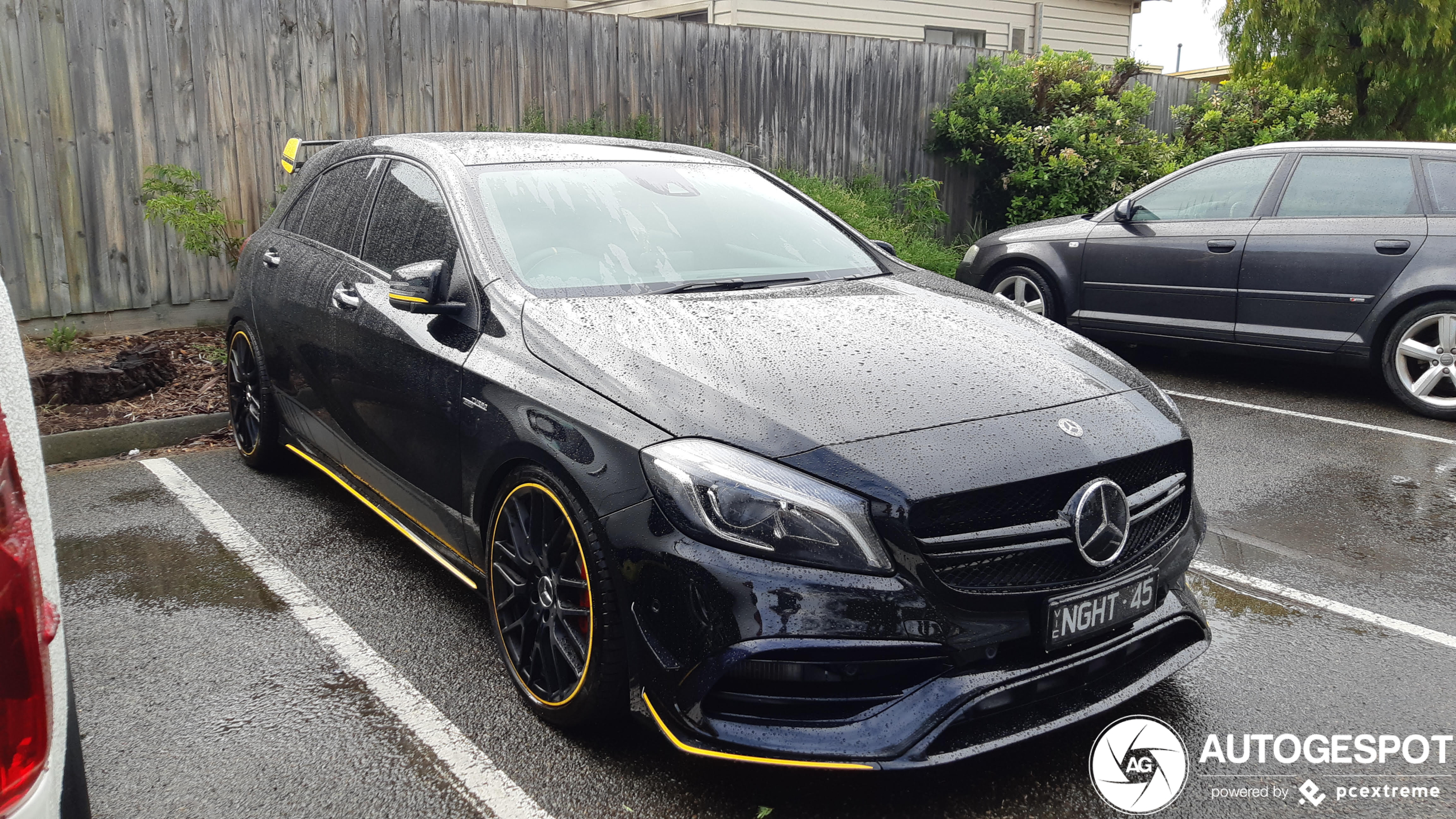 Mercedes-AMG A 45 W176 Yellow Night Edition