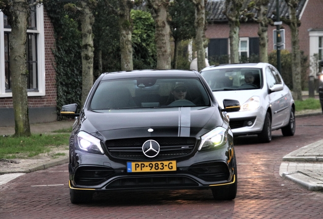 Mercedes-AMG A 45 W176 Yellow Night Edition