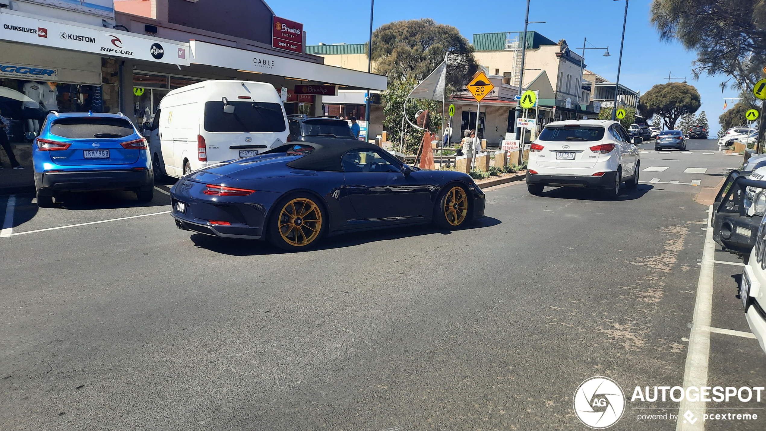 Porsche 991 Speedster houdt het dak liever gesloten