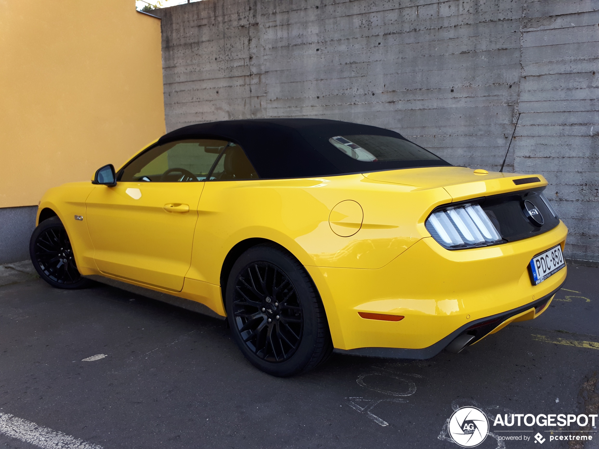 Ford Mustang GT Convertible 2015