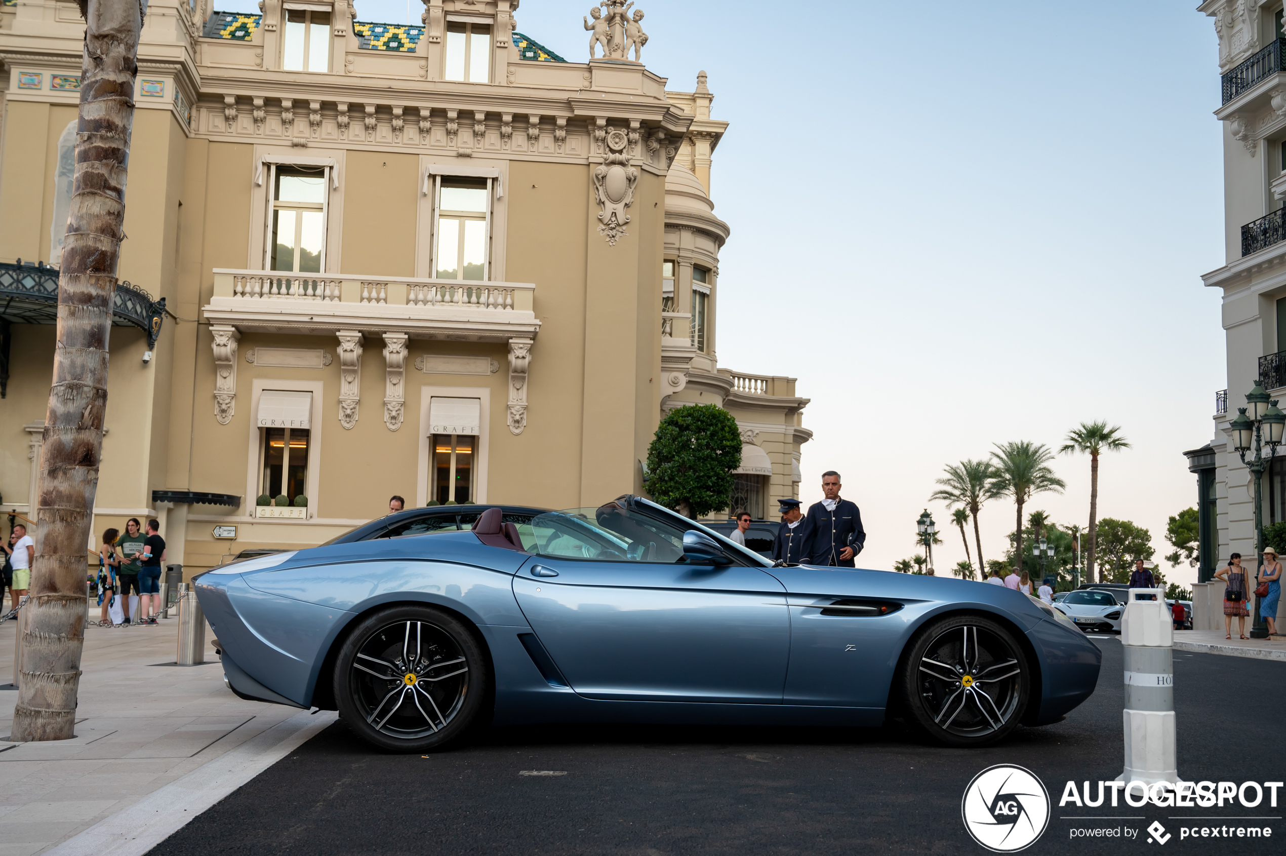 Dit is het Ferrari 599 GTZ Nibbio Zagato Spyder zonder dakje