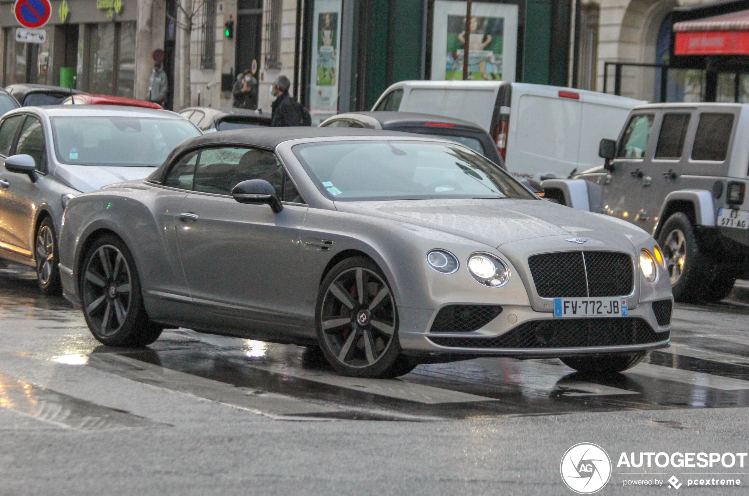 Bentley Continental GTC V8 S 2016