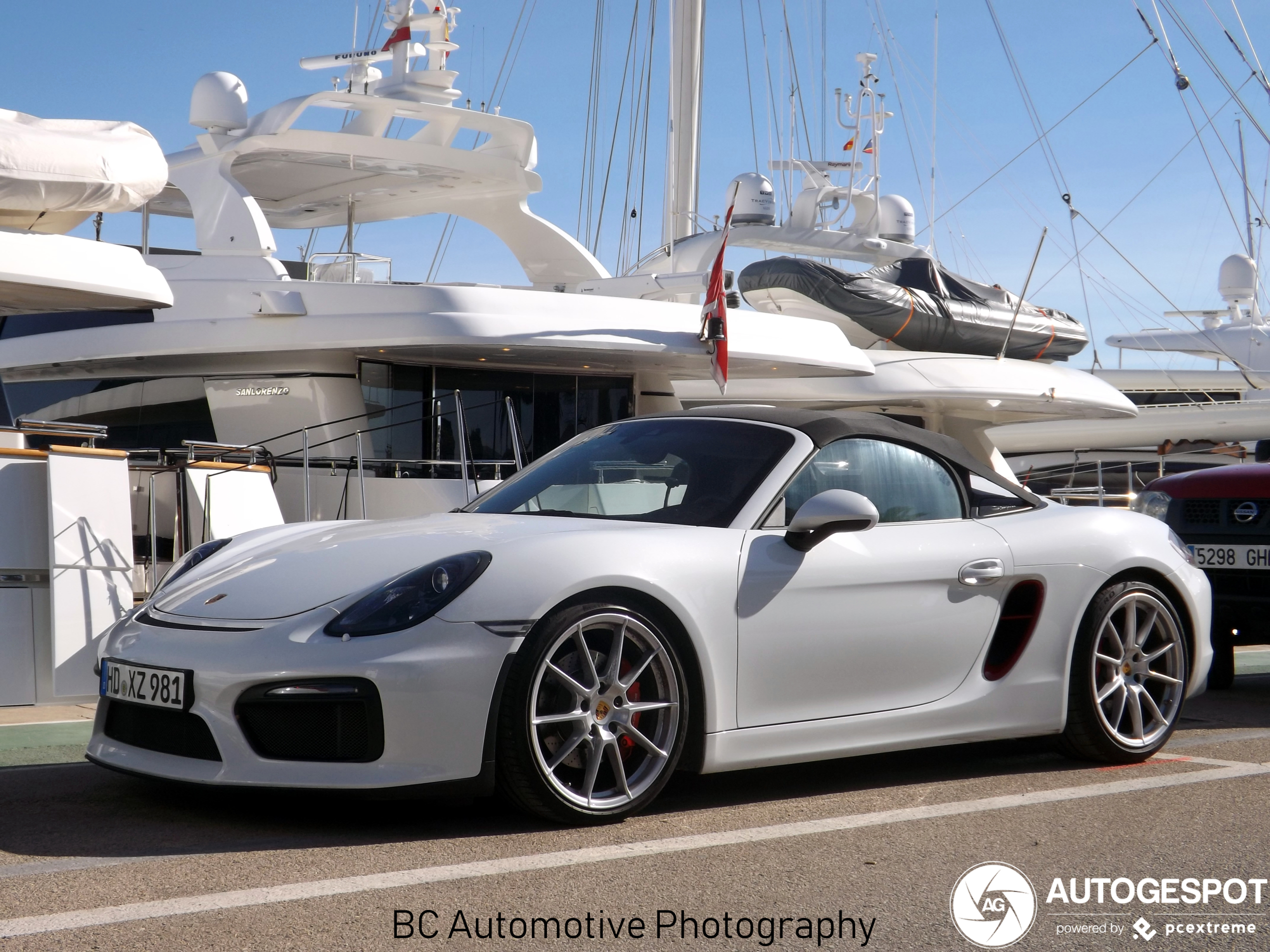 Porsche 981 Boxster Spyder