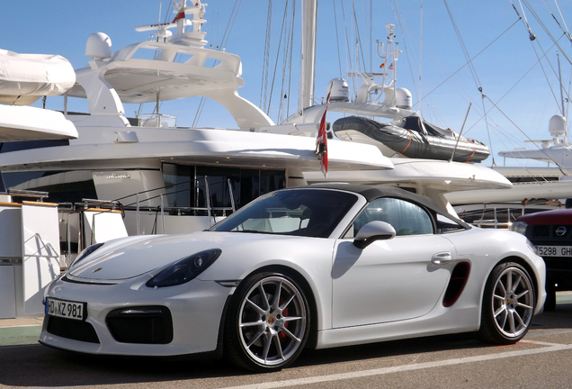 Porsche 981 Boxster Spyder