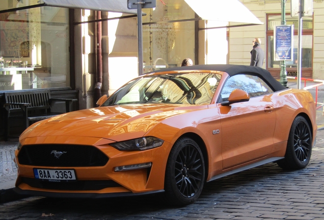 Ford Mustang GT Convertible 2018