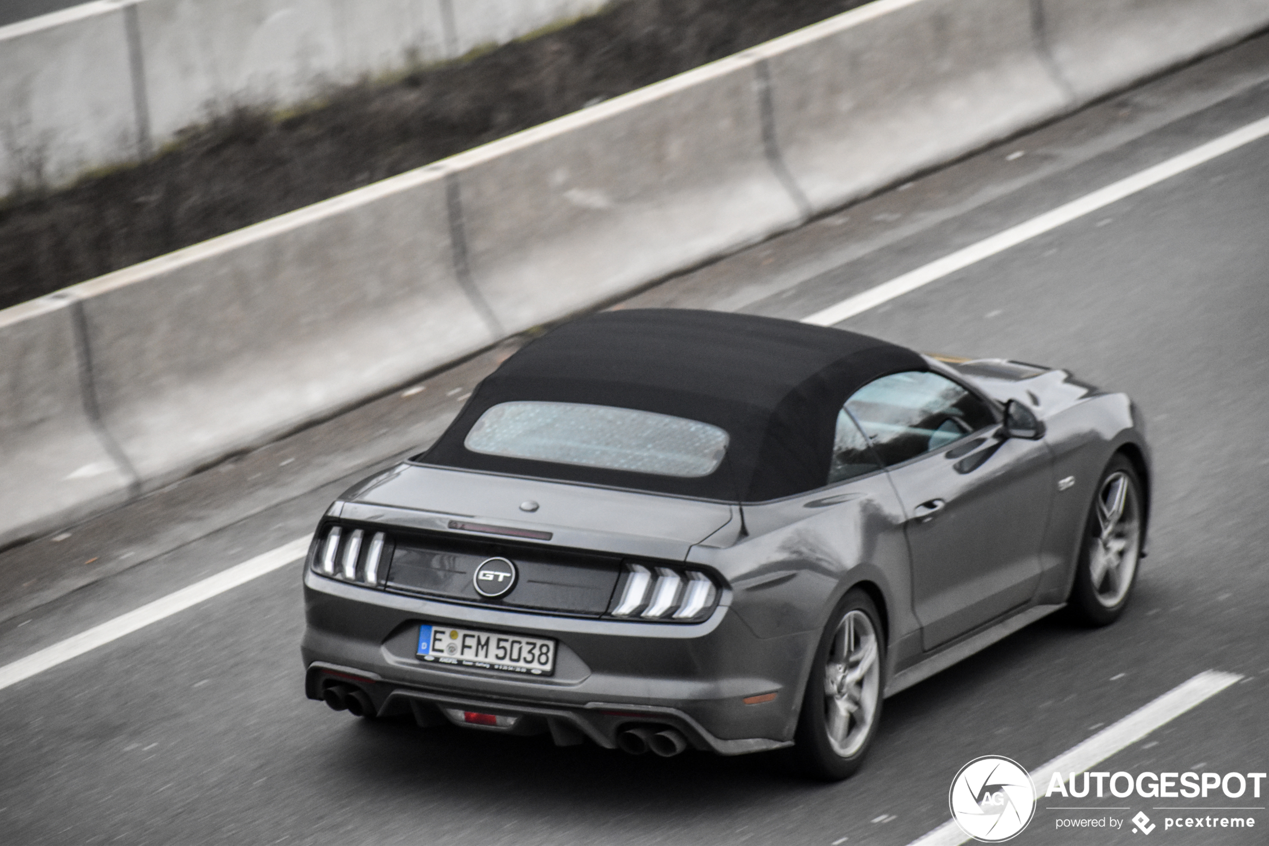 Ford Mustang GT Convertible 2018