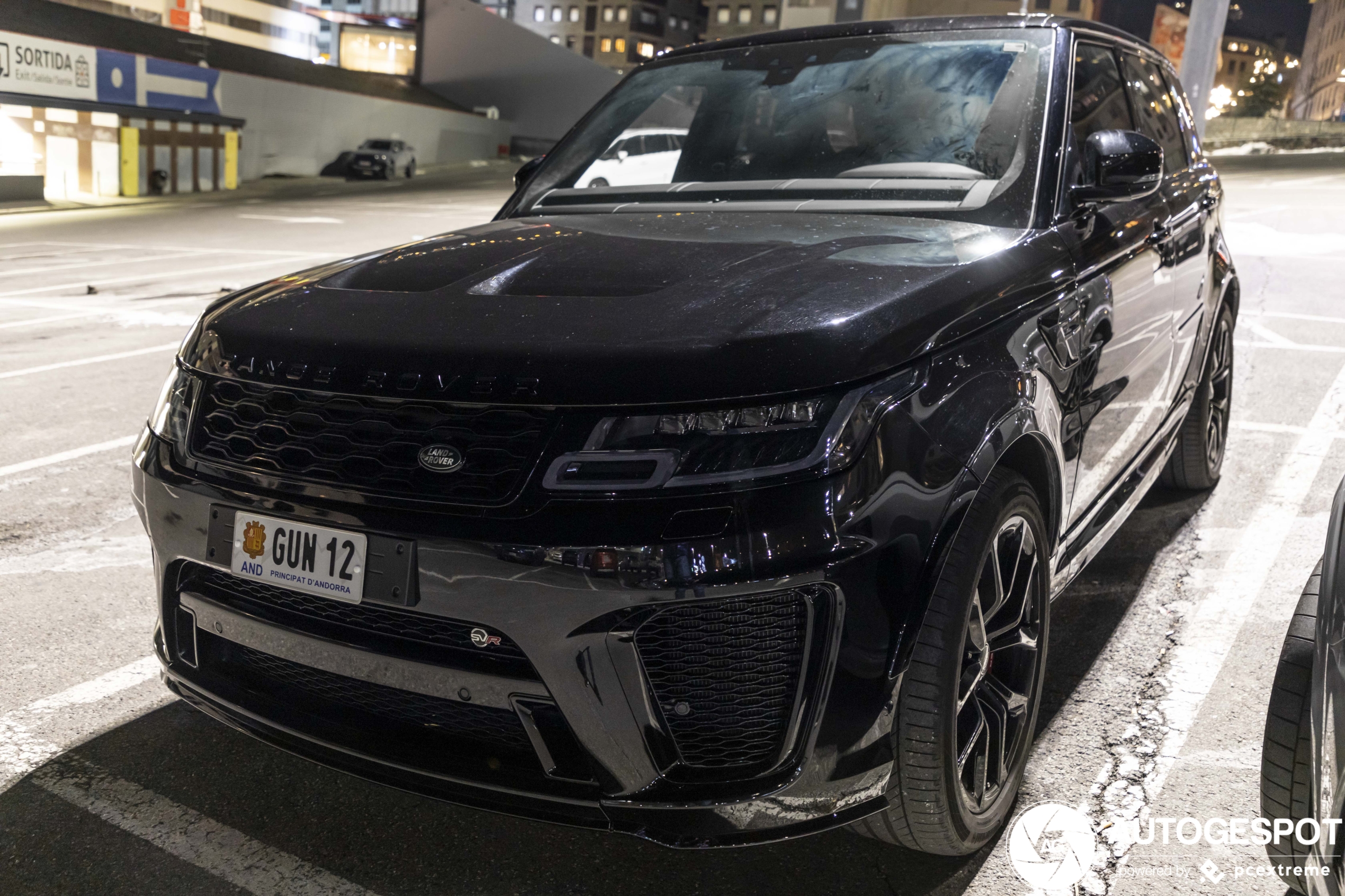 Land Rover Range Rover Sport SVR 2018