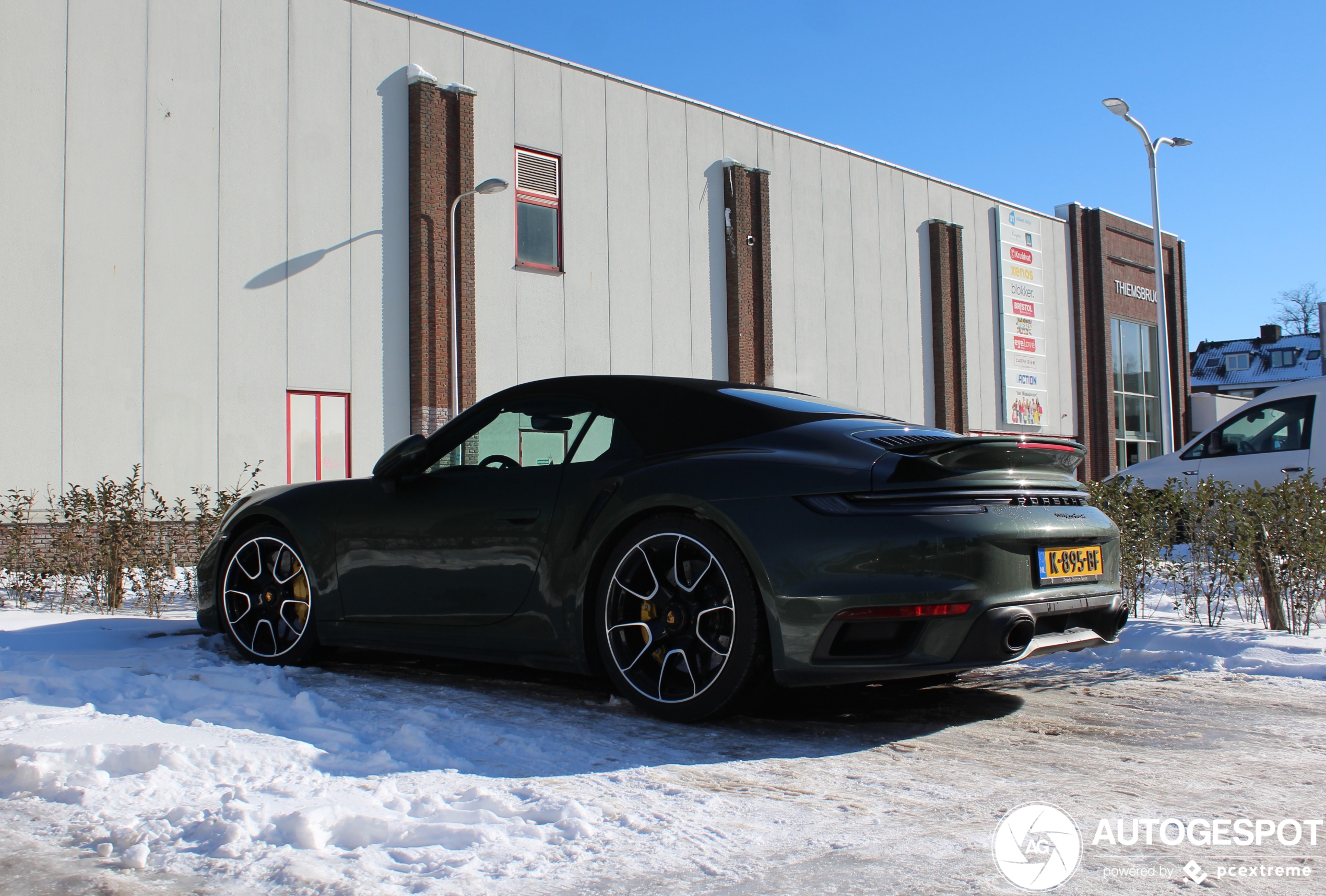 Porsche 992 Turbo S Cabriolet