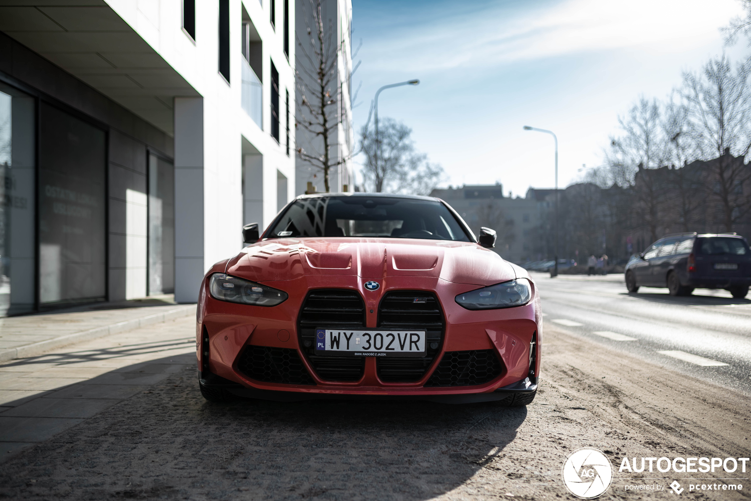 First time we see the BMW M4 in M Toronto Red