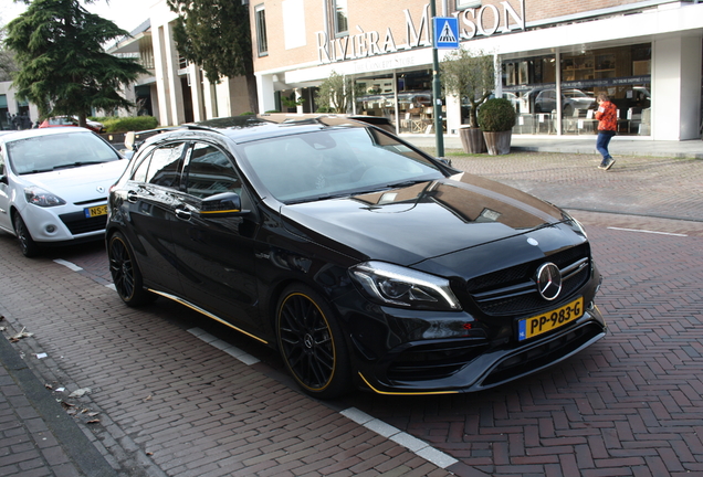 Mercedes-AMG A 45 W176 Yellow Night Edition