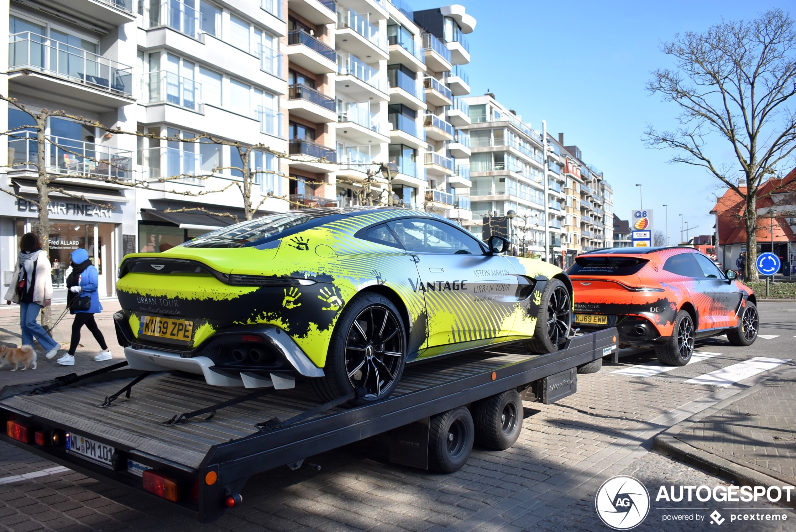 Aston Martin DBX laat Knokke-Heist zijn mogelijkheden zien