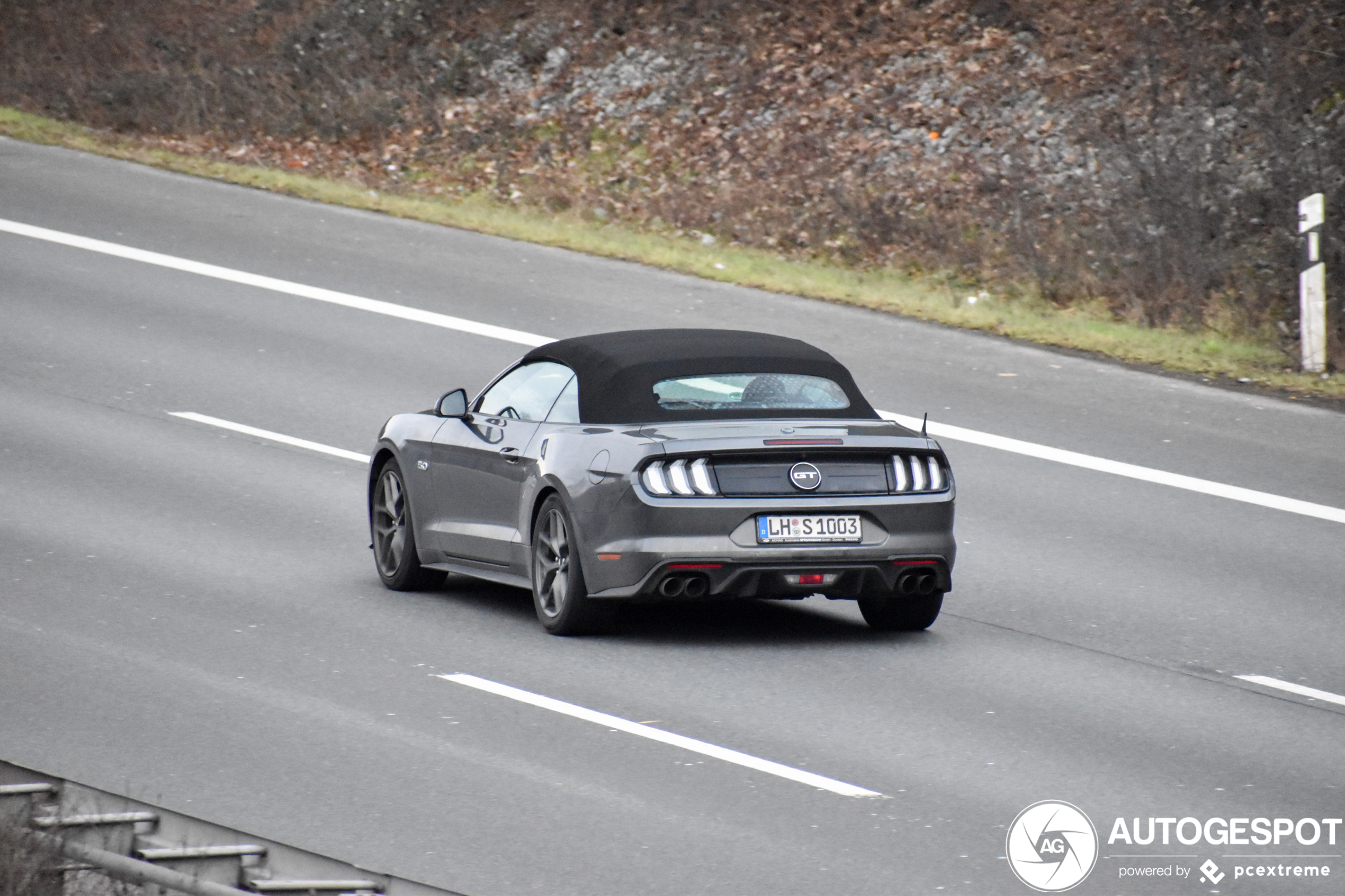 Ford Mustang GT Convertible 2018