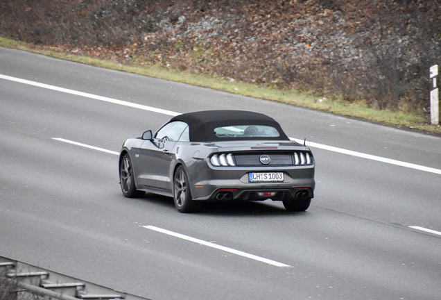 Ford Mustang GT Convertible 2018