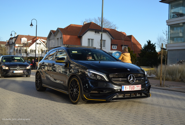 Mercedes-AMG A 45 W176 Yellow Night Edition