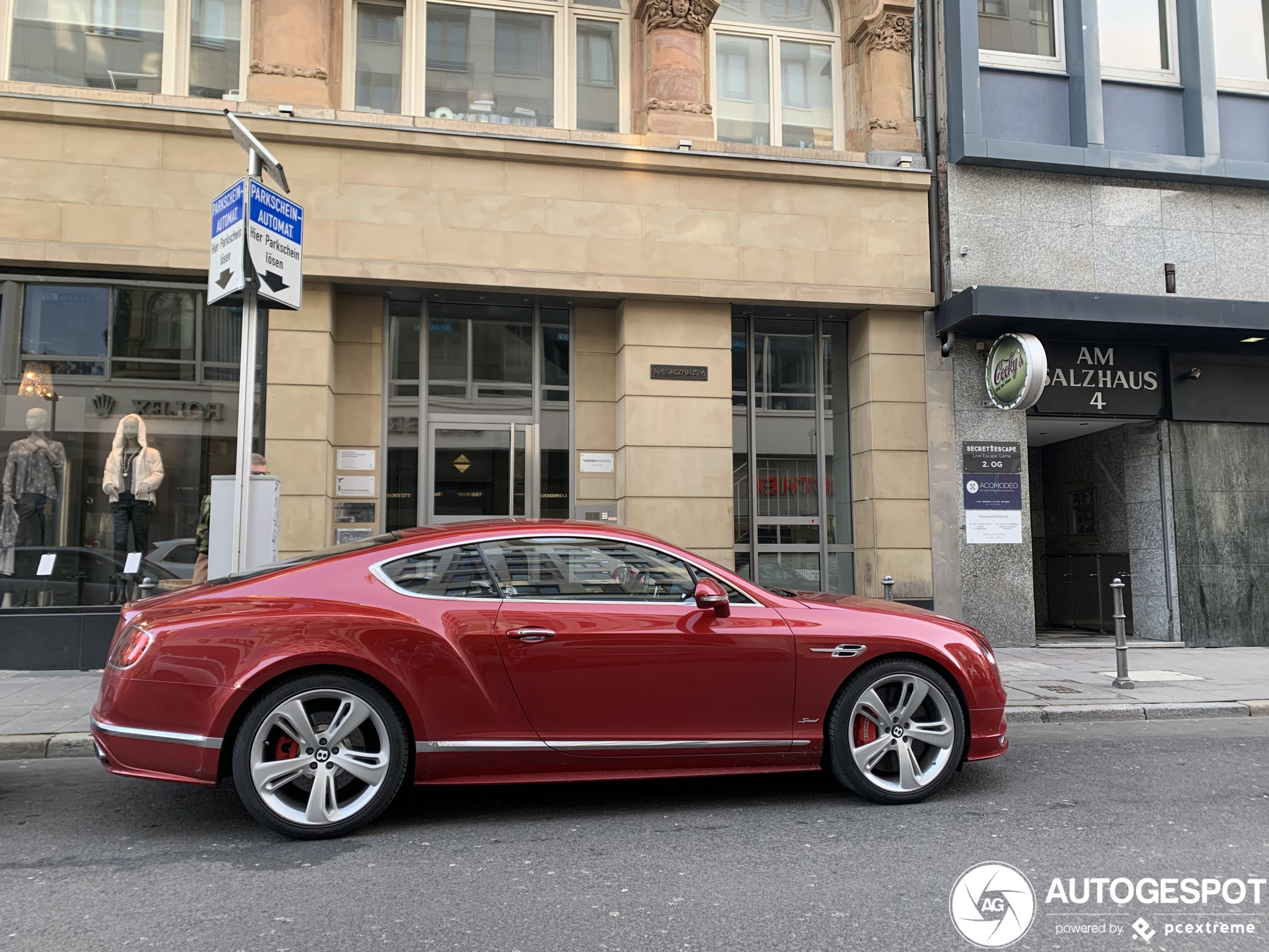 Bentley Continental GT Speed 2016