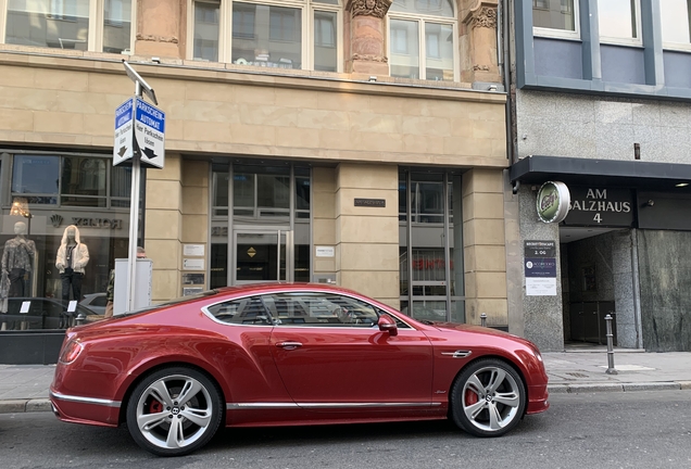 Bentley Continental GT Speed 2016