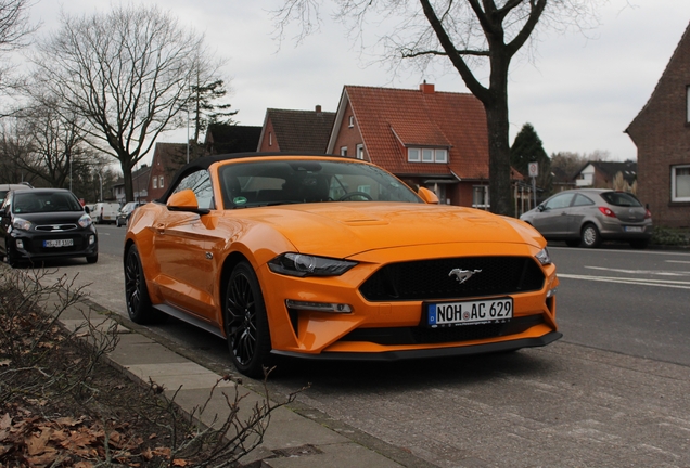 Ford Mustang GT Convertible 2018