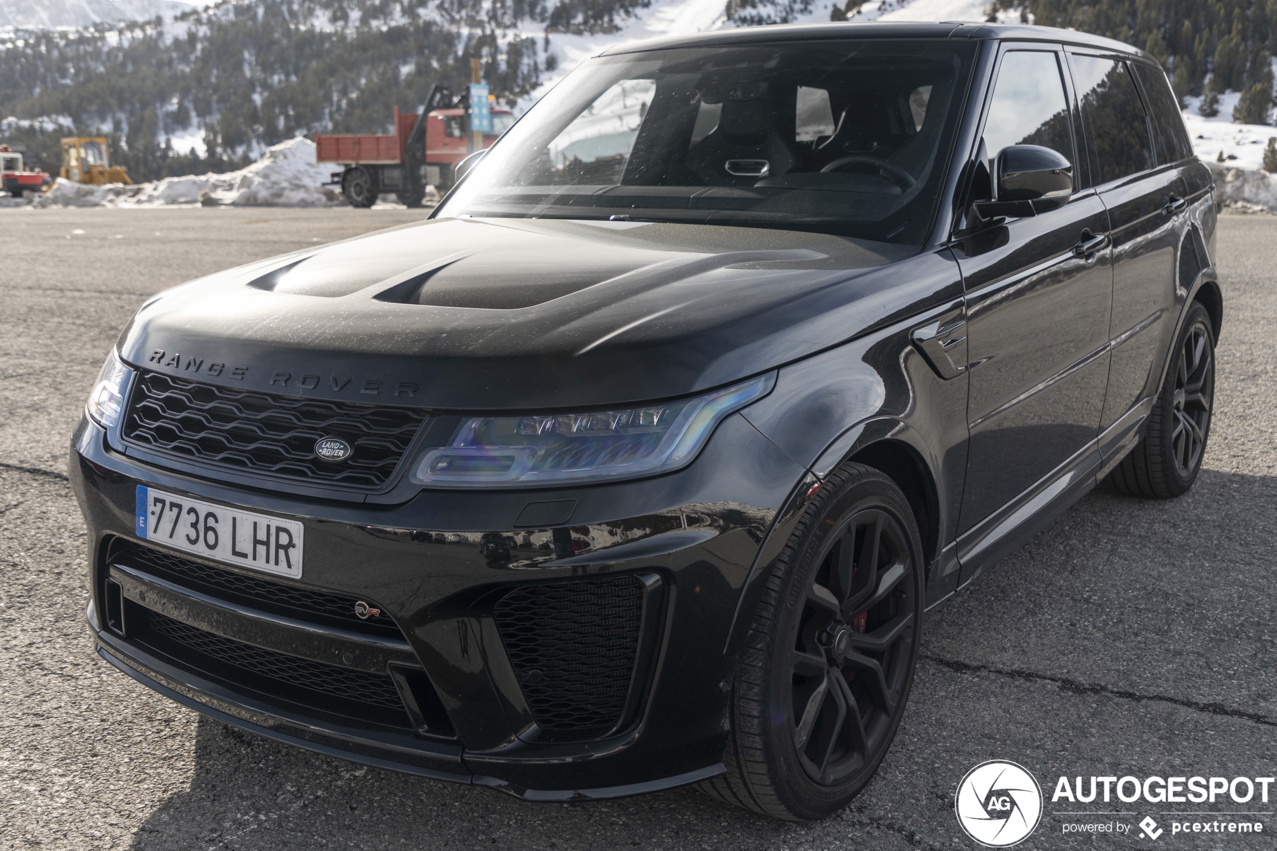 Land Rover Range Rover Sport SVR 2018