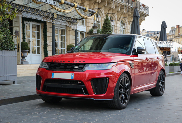 Land Rover Range Rover Sport SVR 2018