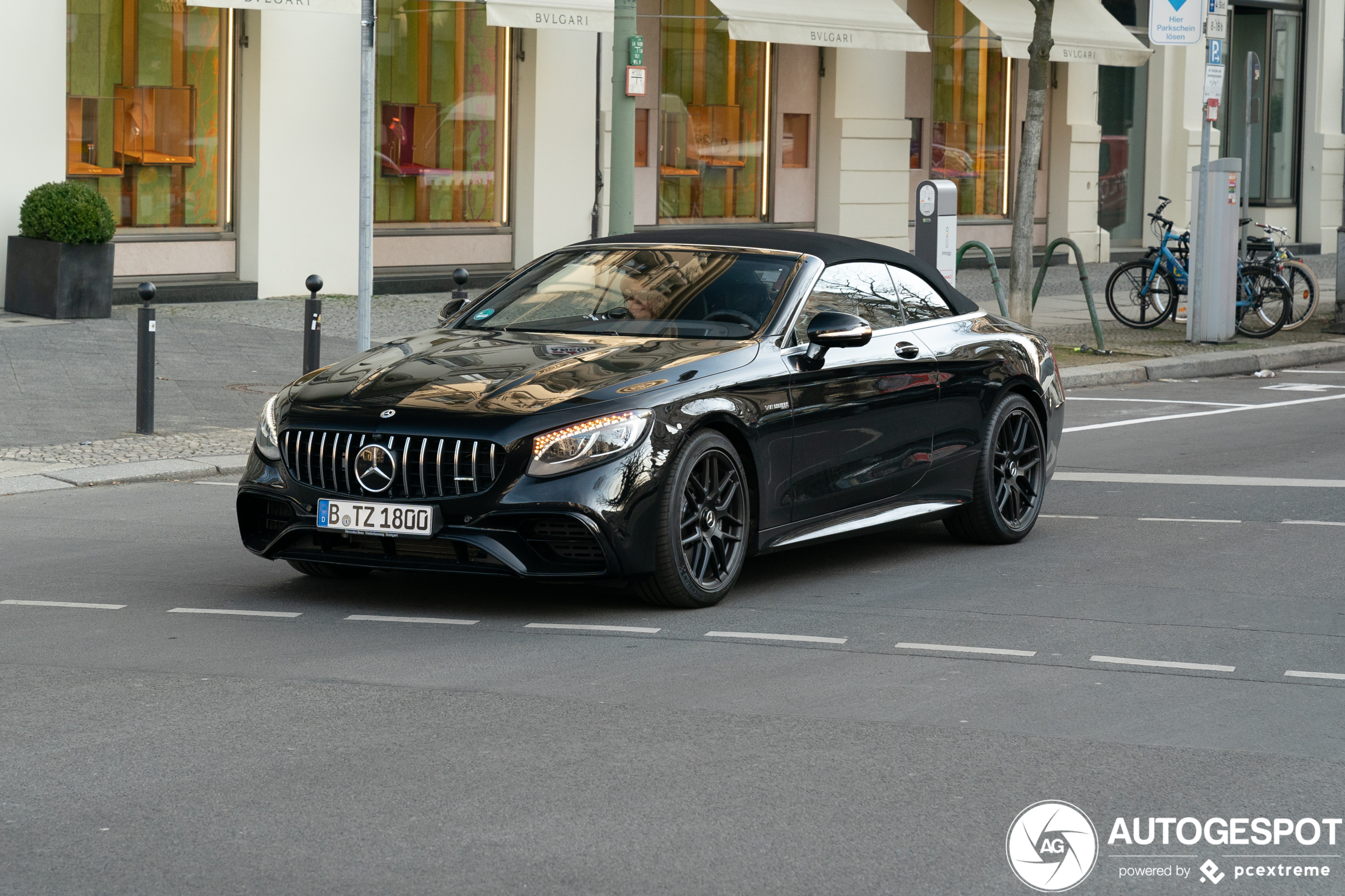 Mercedes-AMG S 63 Convertible A217 2018