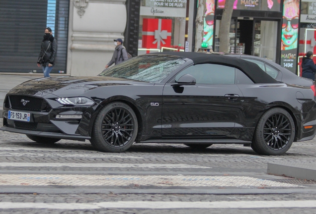 Ford Mustang GT Convertible 2018