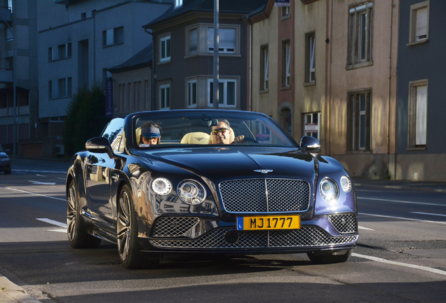 Bentley Continental GTC Speed 2016