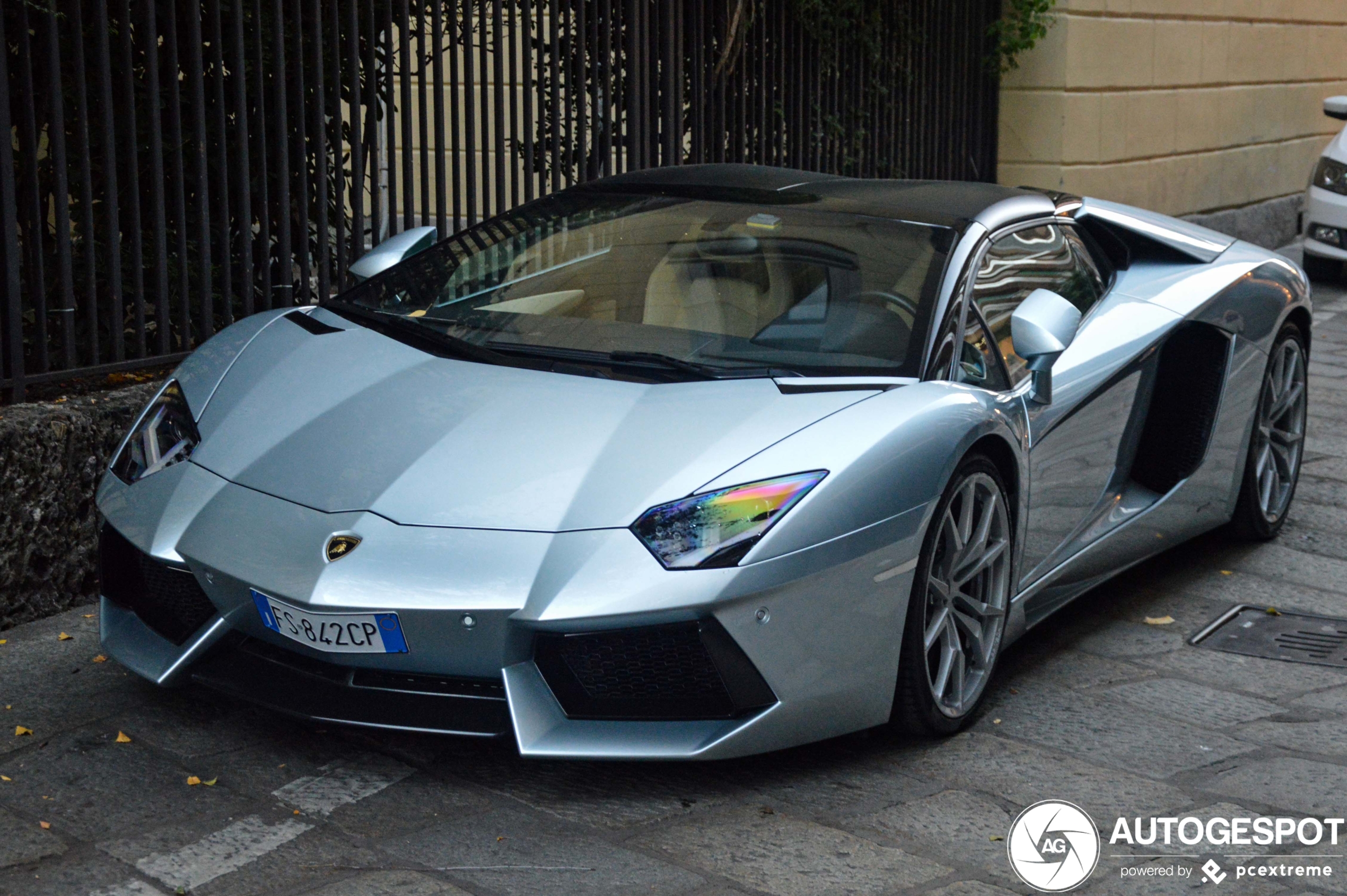 The Lamborghini Aventador LP700-4 Roadster