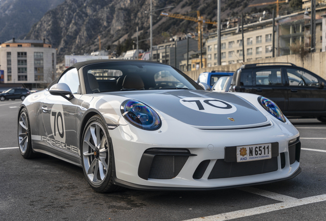 Porsche 991 Speedster Heritage Package