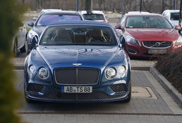 Bentley Continental GTC Speed 2016