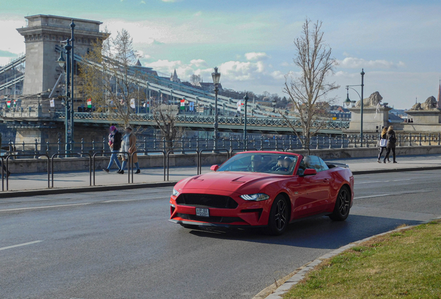 Ford Mustang GT Convertible 2018