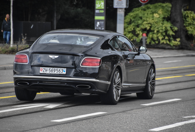 Bentley Continental GT Speed 2016