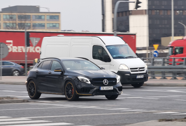 Mercedes-AMG GLA 45 X156 Yellow Night Edition