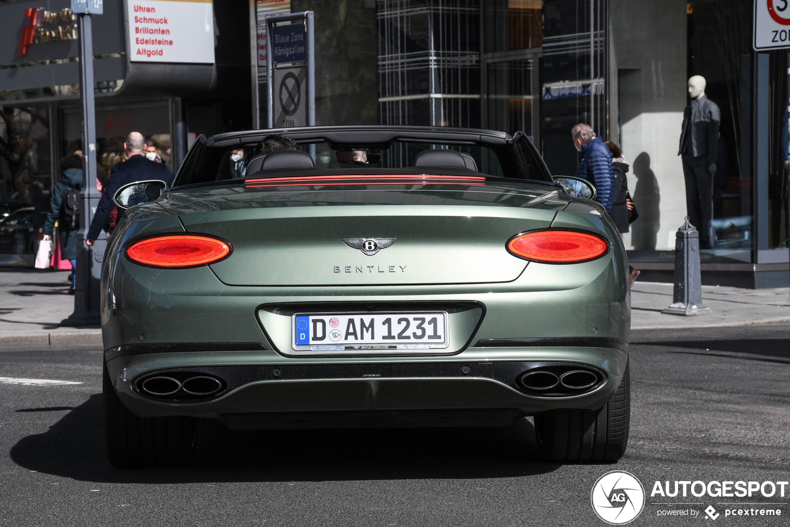 Bentley Continental GTC V8 2020