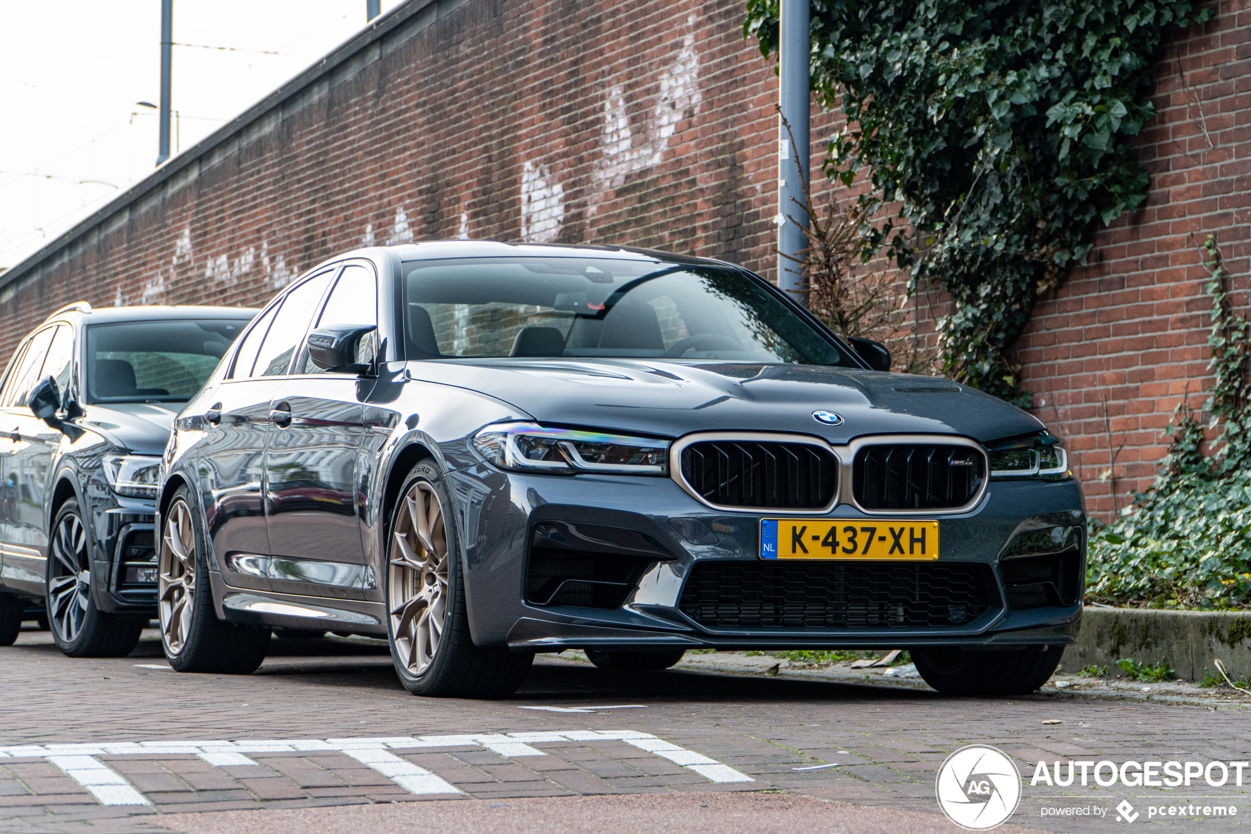 Hardcore BMW M5 CS verschijnt op straat