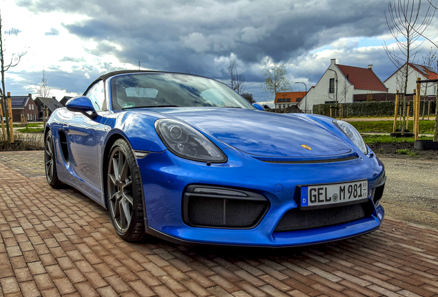 Porsche 981 Boxster Spyder