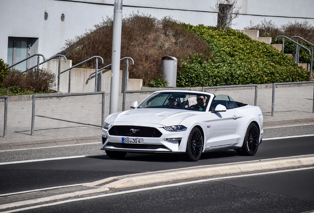 Ford Mustang GT Convertible 2018