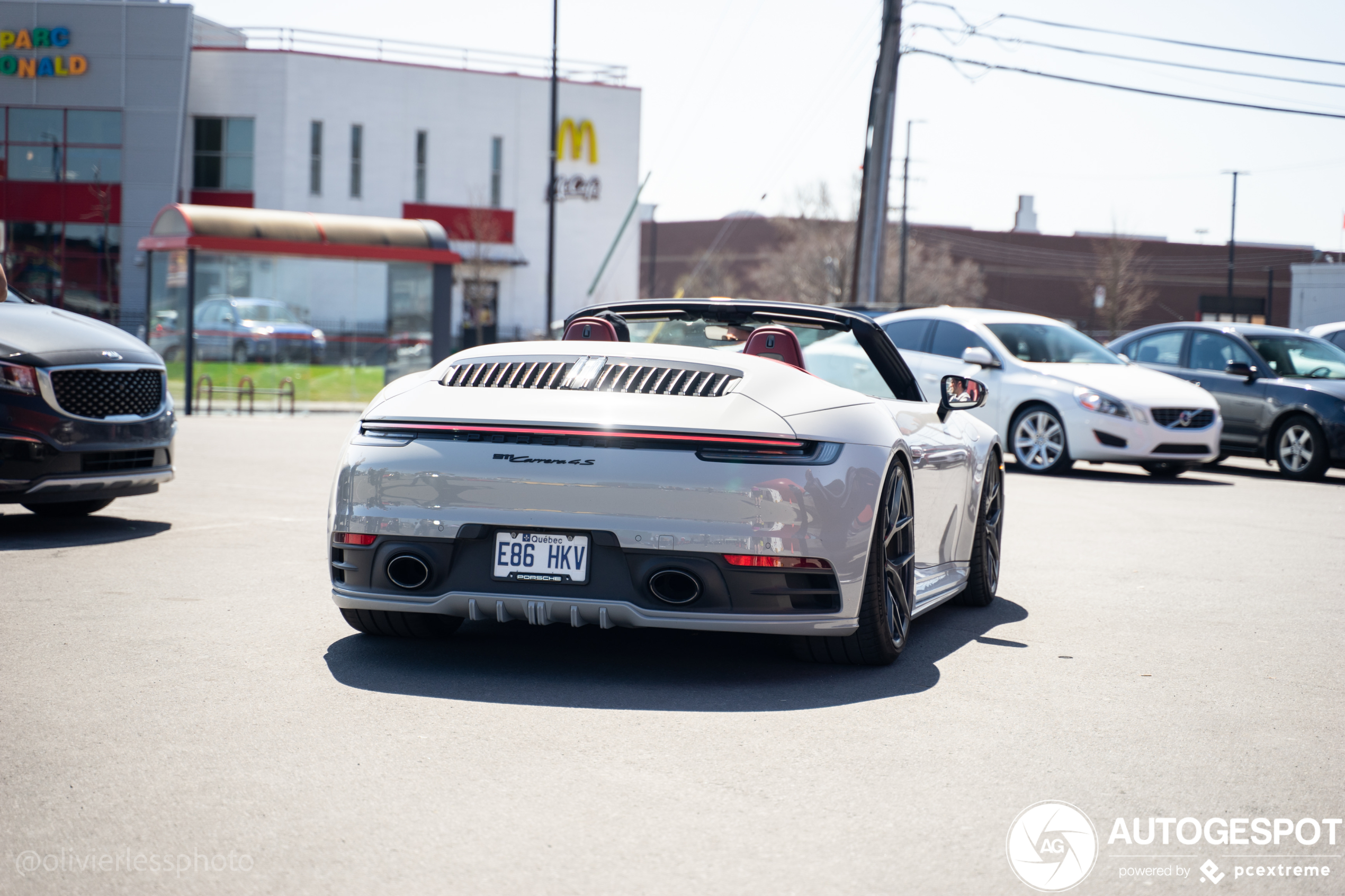 Porsche TechArt 992 Carrera 4S Cabriolet