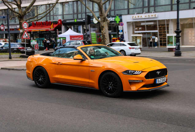 Ford Mustang GT Convertible 2018